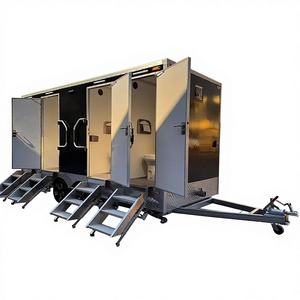Remolque de Baño Portátil de Acero, Económico, para Eventos al Aire Libre a Gran Escala en Parques - Product Image 1