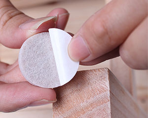 Coussinets en feutre pour <span class=keywords><strong>chaise</strong></span> à manger, tabouret <span class=keywords><strong>de</strong></span> cuisine, antiusure, adhésif - Product Image 5