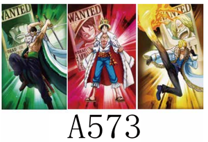 500 Diseños, 40*30cm, Imagen Lenticular 3D con Efecto Flip, Anime One Piece, Luffy Gear 5, Póster Lenticular 3D <span class=keywords><strong>de</strong></span> Plástico, Arte Mural - Product Image 2