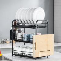 Égouttoir à vaisselle en couches égouttoir de cuisine égouttoir à vaisselle Offre Spéciale porte-ustensiles pour la maison