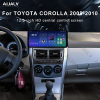 Cadre de voiture AIJIA pour TOYOTA COROLLA 2008-2010, système radio de voiture sans fil CarPlay Android Auto, système multimédia 4G WiFi BT GPS Navigation