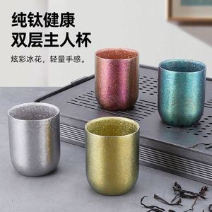 Gobelet à bière double paroi, design esthétique, isolation effet glace, résistant aux hautes températures, portable, grande capacité - Product Image 5