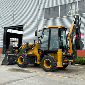 New Chinese <b>tractor</b> with <b>backhoe</b> and front <b>loader</b> 4x4 4WD mini <b>backhoe</b> <b>loader</b> - Product Image 1