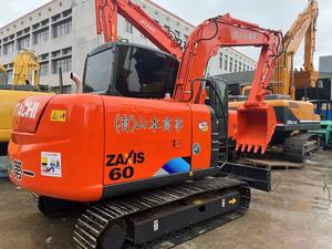 รถขุดไฮดรอลิกขนาดเล็ก Hitachi ZX60 6 ตัน เครื่องยนต์ Yanmar ปั๊ม Hitachi - จัดส่งฟรี ราคาถูก รุ่นมือสองสำหรับงานเกษตร - Product Image 6