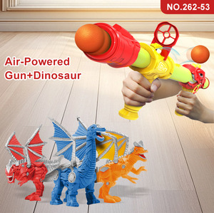 Pistola de Juguete LEZA BABY, Juego de Disparos, Caza, Pistola de Juguete con Balas Suaves de Espuma EVA, Pistola de Juguete con Objetivo de Dinosaurio - Product Image 2