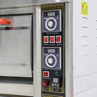 Four à pain électrique professionnel en acier inoxydable, 2 niveaux, 4 plateaux, prix usine