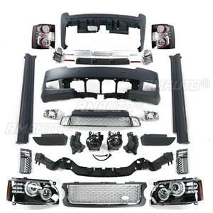 ชุดแต่งรอบคันสำหรับ Range Rover Executive Genesis ปี 2005-2012 ไฟหน้าแบบไดนามิก ชุดแต่งกันชนหน้า สเกิร์ตหลัง อุปกรณ์ตกแต่งรถยนต์ - Product Image 6