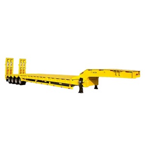 Camabajas 4 Ejes Lowboy Remolque Grúa Transporte Camión Remolques Lowboy Trailers Rogers Palabras clave - Product Image 1