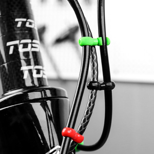 Guide-câble de frein de vélo MUQZI, boucle en S rotative à 360 degrés, clip pour câble de vélo <span class=keywords><strong>VTT</strong></span> - Product Image 6