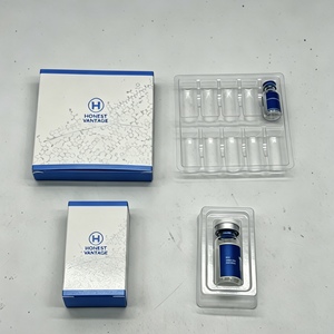 ฉลากโฮโลแกรมเลเซอร์แบบพรีเมียมพร้อมโลโก้สั่งทำ ขนาด 3 มล. 5 มล. 10 มล. สำหรับขวดบรรจุภัณฑ์เปปไทด์ขนาดเล็ก กล่องกระดาษสำหรับขวด - Product Image 5