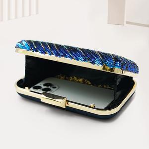 Bolso de noche Tidal Current Kawaii Hipoalergénico <span class=keywords><strong>Vogue</strong></span> Lock Exposiciones interesantes francesas Bolsos de embrague de noche para mujeres - Product Image 4