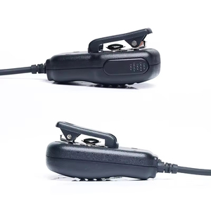Micrófono de Mano Miniatura con Conector de 1 Pin y 2.5mm para <span class=keywords><strong>Motorola</strong></span> MD200 <span class=keywords><strong>TLKR</strong></span> T5 T6 <span class=keywords><strong>T80</strong></span> T60 FR50 T6200 T6220 Walkie Talkie Radio - Product Image 4