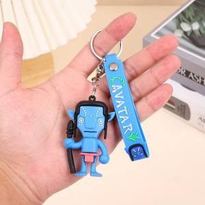 Nouveauté : Porte-clés mignon bleu Smurfed, figurine Avatar, pendentif pour sac, cadeau pour voiture - Product Image 4
