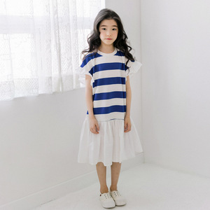 Vestido Maxi a Rayas <span class=keywords><strong>de</strong></span> Colores <span class=keywords><strong>para</strong></span> Niñas, Estilo Occidental, <span class=keywords><strong>para</strong></span> Fiestas, Compra al por Mayor desde China, <span class=keywords><strong>para</strong></span> el Verano, <span class=keywords><strong>para</strong></span> Niños - Product Image 3