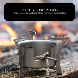 Usine de réchauds de camping portables Vente en gros d'alcool en titane pur et de poêles <span class=keywords><strong>à</strong></span> <span class=keywords><strong>bois</strong></span> extérieurs - Product Image 6