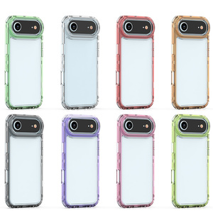 Funda combinada <span class=keywords><strong>4</strong></span> <span class=keywords><strong>en</strong></span> <span class=keywords><strong>1</strong></span> para iPhone 17 Air PC + acrílico + material de PC Combo a prueba de golpes fundas transparentes para teléfonos móviles - Product Image 6
