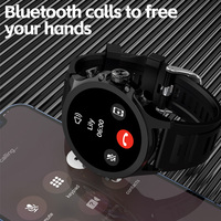 Relojes Inteligentes al por Mayor de Alta Calidad, Personalizados, Deportivos, Redondos y de Moda para Hombre con Monitor de Ritmo Cardíaco, Llamadas BT, Pantalla Táctil e Impermeables