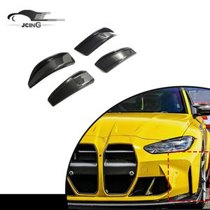 Se adapta a <span class=keywords><strong>BMW</strong></span> G80 <span class=keywords><strong>M3</strong></span> G82 G83 M4 2021-23 REAL CARBON parachoques delantero Canard Winglet <span class=keywords><strong>aletas</strong></span> - Product Image 1