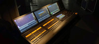 Console Pro Stage RDM DMX512 Grand Ma2 pleine grandeur Grand MA2 contrôleur de système Linux trois écrans