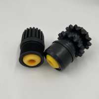 Boîtier de roulement de rouleau de convoyeur en plastique 38mm 44mm 48mm 50mm Taille OEM Bouchons d'extrémité de tuyau de convoyeur pour rouleau de convoyeur