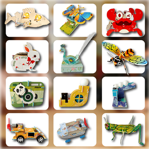 Kit <span class=keywords><strong>de</strong></span> Banda Transportadora <span class=keywords><strong>de</strong></span> Física STEM <span class=keywords><strong>de</strong></span> Madera Hanwenge, Juguete Educativo <span class=keywords><strong>de</strong></span> Ciencia para Niños, No Tóxico y Ecológico, para Ingeniería Práctica - Product Image 6