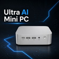 Mini PC OpenClaw AI con Intel Core Ultra X9 388H, CPU de 16 Núcleos y 16 Subprocesos, Frecuencia de 5.1GHz, 2x DDR5 RAM, Sistema Operativo Win11
