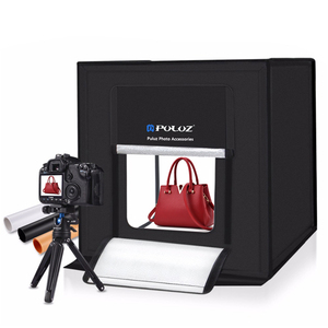 PULUZ 40 x 40 cm Kit <span class=keywords><strong>Studio</strong></span> <span class=keywords><strong>Photo</strong></span> Pliable LED avec Tente de Prise de Vue, <span class=keywords><strong>Boîte</strong></span> Lumineuse Softbox pour Mini <span class=keywords><strong>Studio</strong></span> <span class=keywords><strong>Photo</strong></span> - Product Image 1