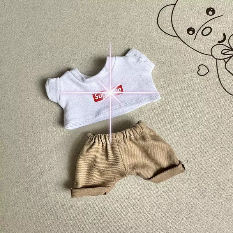 Super kaki bianchi senza bambola