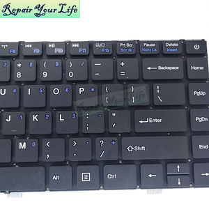 Clavier d'ordinateur portable anglais américain pour Prestigio SmartBook 133s HG290-1-US GL-NB871 JM290 K649 YJ-522 <span class=keywords><strong>Voyo</strong></span> V3 Pro 4 pas de rétro-éclairage nouveau - Product Image 3