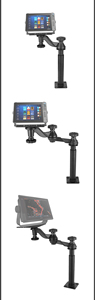 แท่นยึดเครื่องหาปลาแบบยืดหดได้ รุ่น Universal Tele-Pole พร้อมแขนหมุนแนวนอนขนาด 6 นิ้ว VIN-TYQ-HB-05-LZ - Product Image 6