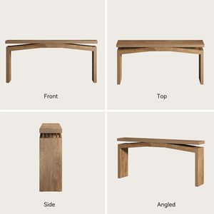 Table console de <span class=keywords><strong>canapé</strong></span> moderne en MDF durable pour salon, table étroite extra longue pour entrée, derrière le <span class=keywords><strong>canapé</strong></span>, meubles de maison - Product Image 5