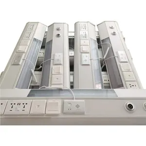 Medical use Patient Bed console panel ICU HEAD BED PANEL for medical gas pipeline distribution