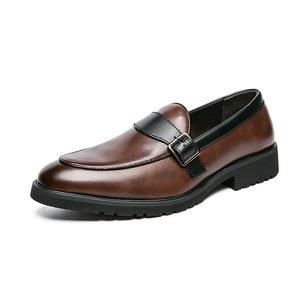 Zapatos casuales genuinos para hombre, zapatos casuales de charol antideslizantes, transpirables y cómodos - Product Image 5