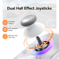 Control de Juego Mecánico Aolion J20 con Joypad para Joy-con Izquierdo y Derecho, Botón Turbo, Giroscopio de Seis Ejes, Inalámbrico BT para PC NS2