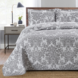 Sang trọng <span class=keywords><strong>Jacquard</strong></span> Quilt trải giường tất cả các mùa <span class=keywords><strong>Comforter</strong></span> cho nhà khách sạn hoặc đám cưới với Polyester Điền - Product Image 4