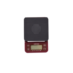 BSCI 전자 커피 식품 저울 디지털 블랙 바리스타 커피 저울 타이머 포함 3kg 공장 가격 - Product Image 4