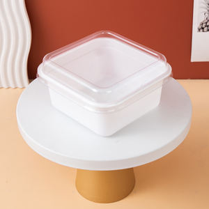 Commercio all'ingrosso su misura di plastica torta scatola di imballaggio in PP coperchio dolce frutta verdura scatola di insalata per cibo da asporto - Product Image 6