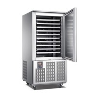 Congélateur à air pulsé commercial -45°C ° C -80 ℃   Congélateur à Choc Numérique en Acier Inoxydable 6/10 Plateaux à Dégivrage Automatique pour Boulangerie et Cuisine Centrale