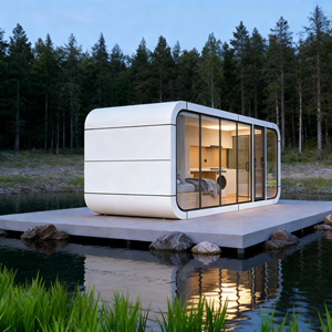 <span class=keywords><strong>Casa</strong></span> Modulare a Forma di Mela, Cottage Prefabbricato per Agriturismo di Lusso - Product Image 6