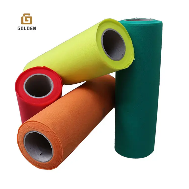 Golden Hot populer warna hitam Pp Spunbond kain bukan tenun Film Pe dilaminasi kain Non Woven