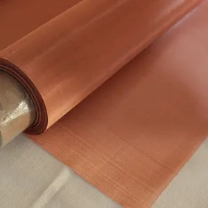 350 malha pano de tecido de malha de arame de cobre puro ultra fino
