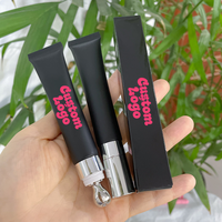 Baume à lèvres hydratant et teinté en tube souple, marque privée, avec peptides et huile, pour maquillage des lèvres
