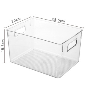 ClearSpace Plastic Storage Bins XL Perfect Kitchen Organization or Pantry Storage Fridge Organizer, Pantry Organization