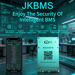 JKBMS Venta de Fábrica, BMS Inteligente para Baterías JK-B2A8S20P- 4~8S 200A 2A, Balanceador Activo Inteligente 4 LFP LI-ION RS485 HEAT CAN BT APP - Product Image 3