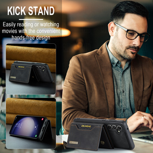 A55 Trường Hợp, Sang Trọng Retro PU Da 2 Trong 1 Có Thể Tháo Rời Từ Ví Túi Thẻ Chủ Điện Thoại Bìa Đối Với Samsung Galaxy A15 A35 A55 - Product Image 5