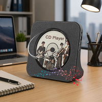 Pemutar CD Audio Portabel Pengisian Daya Lintas Batas Album Musik Retro
