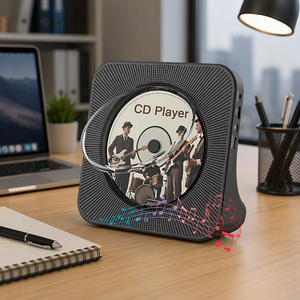 Cross-border Charging Portable Audio <strong>CD</strong> Player Disc Album Retro <strong>Music</strong> - Product Image 2