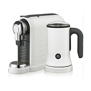 Capsule de café compatible OEM White One Cup et machine à café avec mousseur à lait - Product Image 2