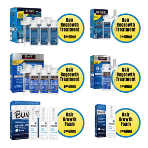Nouvelle conception 60ml mousse de croissance des cheveux pour hommes cuir chevelu romarin épaississement traitement des cheveux argan Rogain biotine mousse de perte de cheveux - Product Image 5