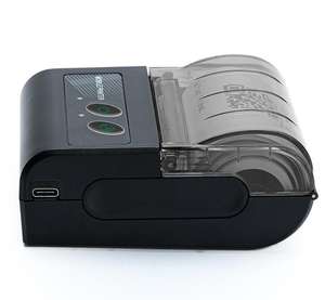 Printer faktur termal genggam Mini minimalis, Printer faktur portabel 58mm USB nirkabel dengan Status persediaan - Product Image 2